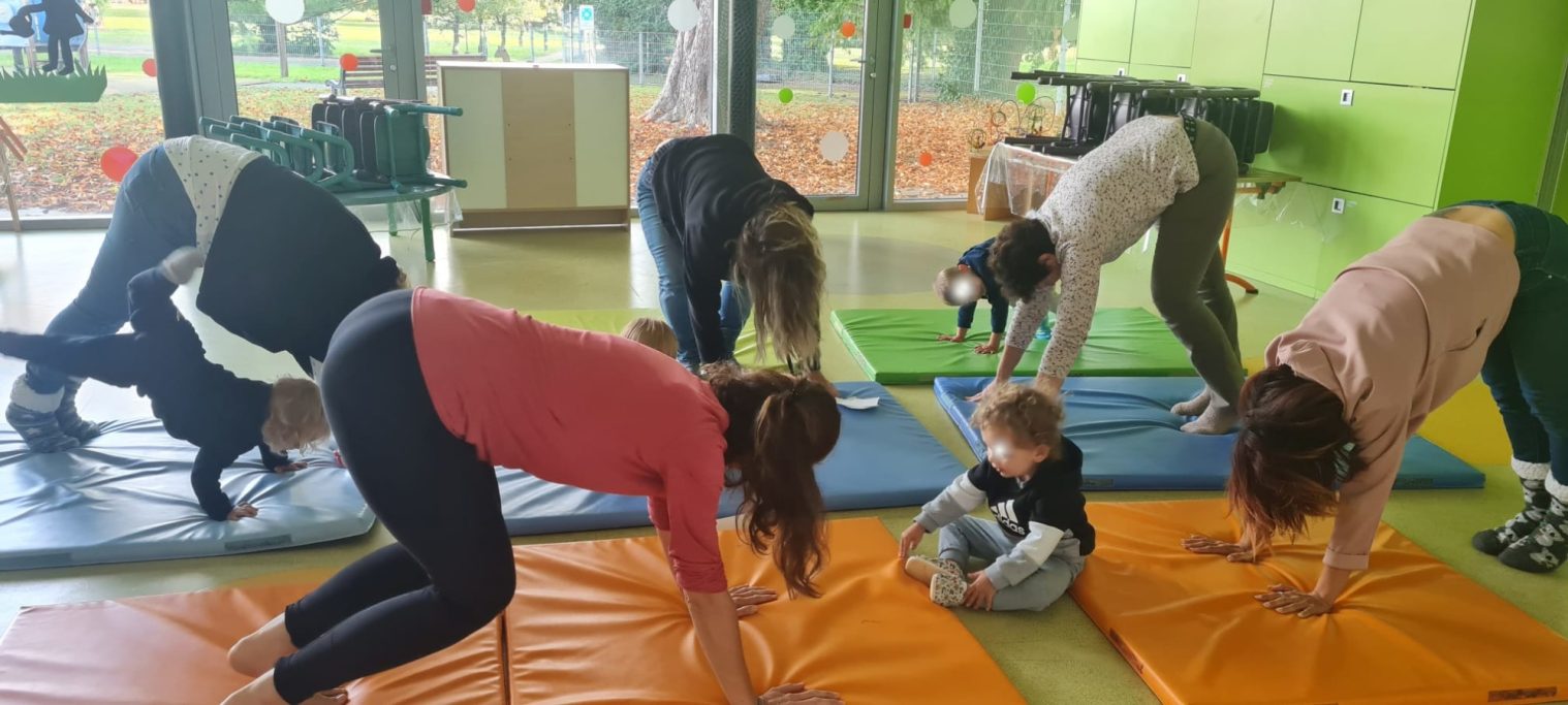 Le chien qui lève ses fesses